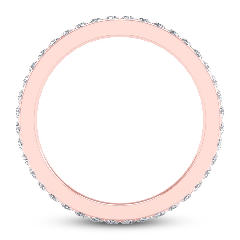 Diamond Eternity Band 1/2 ct tw Round 14K Rose Gold uTb36969 Diamond Eternity Band 1/2 ct tw Round 14K Rose Gold uTb36969