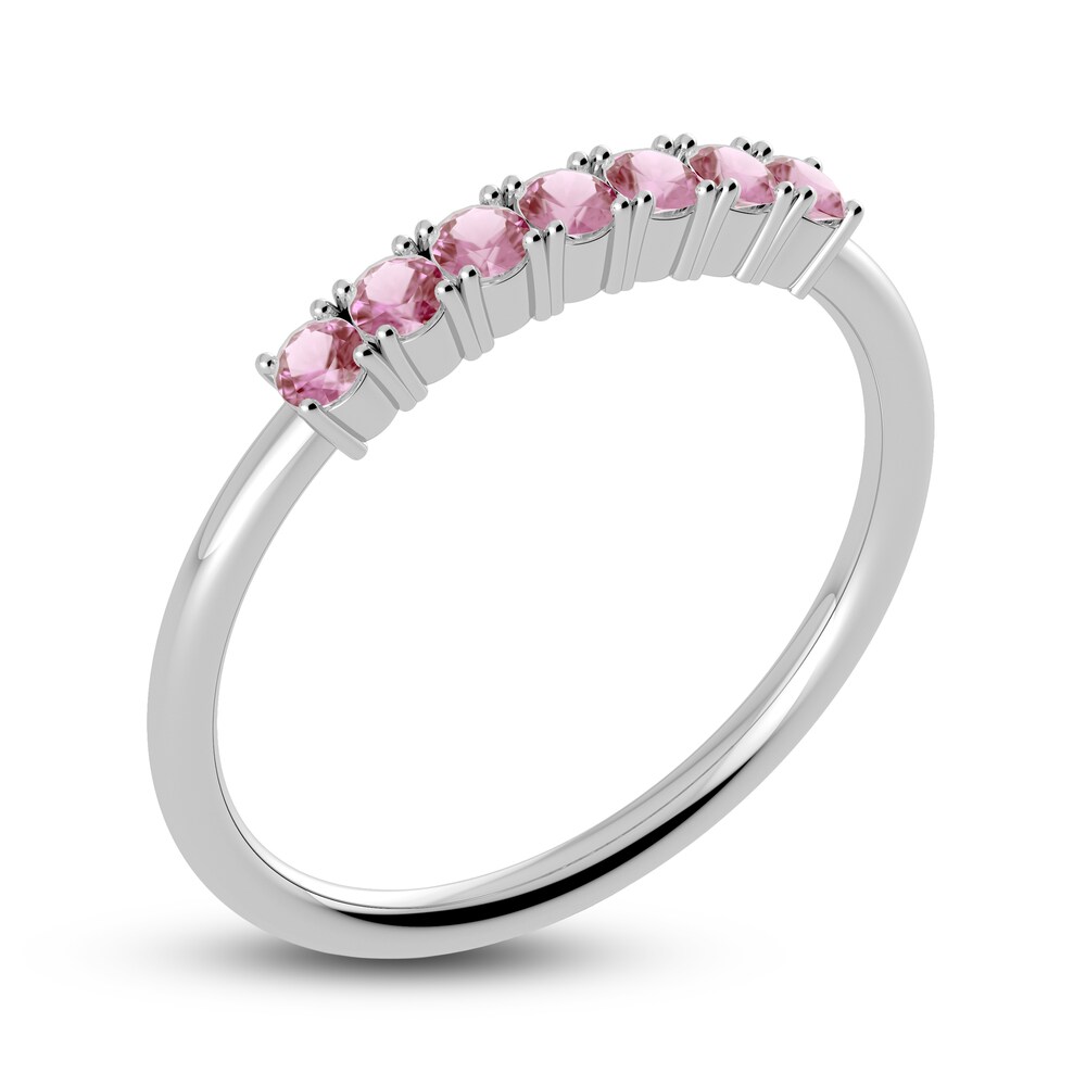 Juliette Maison Natural Pink Tourmaline Half Eternity Ring 10K White Gold uZy4wo89 Juliette Maison Natural Pink Tourmaline Half Eternity Ring 10K White Gold uZy4wo89