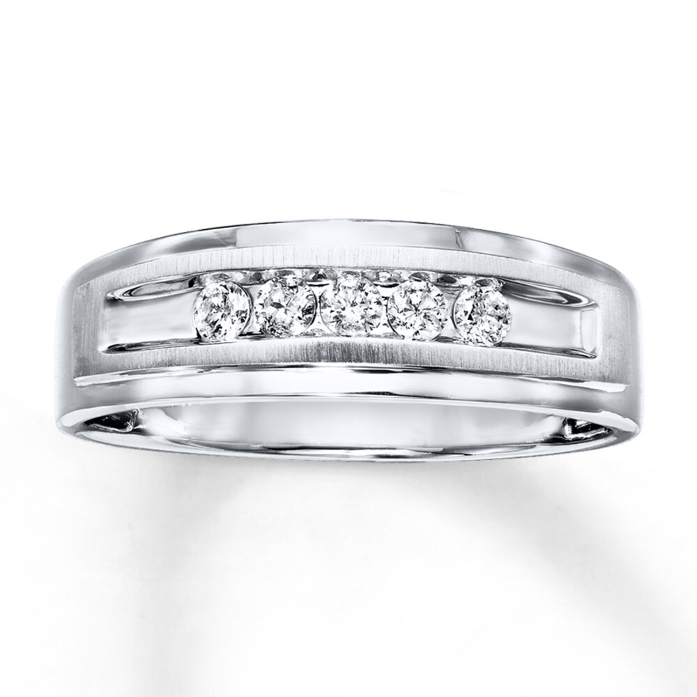 Diamond Band 1/4 ct tw Round-cut 10K White Gold uaR4G0V3 Diamond Band 1/4 ct tw Round-cut 10K White Gold uaR4G0V3