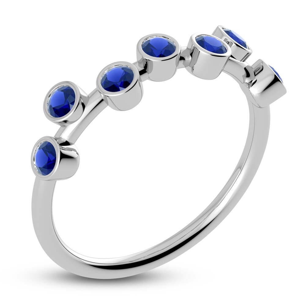 Juliette Maison Natural Blue Sapphire Ring 10K White Gold uc3u7unu Juliette Maison Natural Blue Sapphire Ring 10K White Gold uc3u7unu