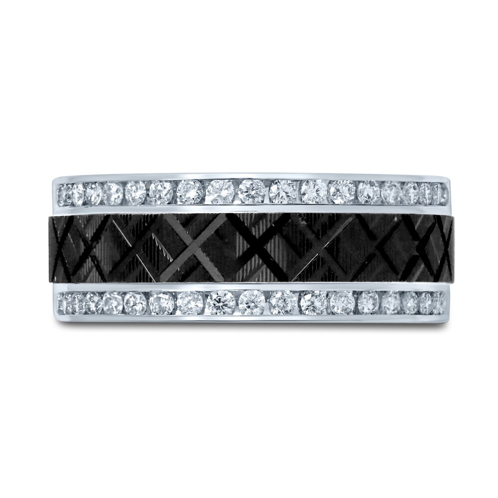 Diamond Wedding Band 1/2 ct tw Round 10K White Gold ugaytgm8 Diamond Wedding Band 1/2 ct tw Round 10K White Gold ugaytgm8