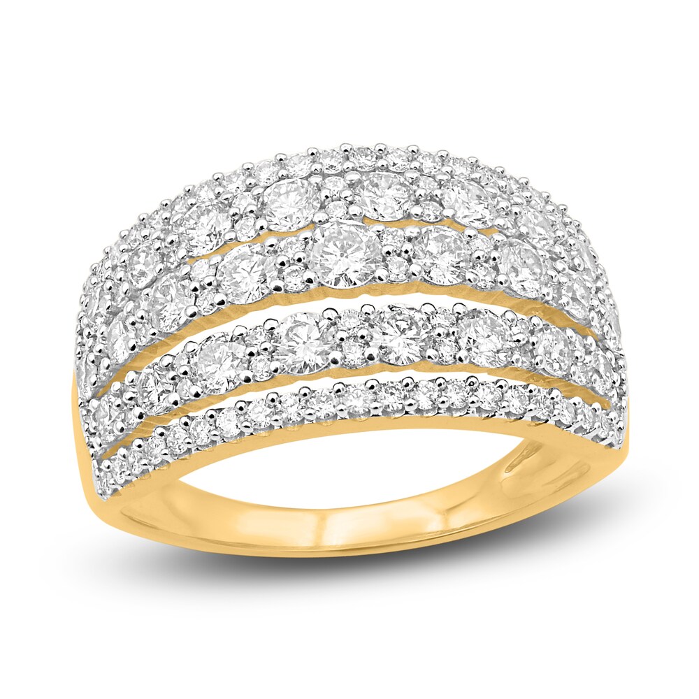 Diamond Anniversary Band 1-3/4 ct tw Round 14K Yellow Gold vB5gG48A Diamond Anniversary Band 1-3/4 ct tw Round 14K Yellow Gold vB5gG48A