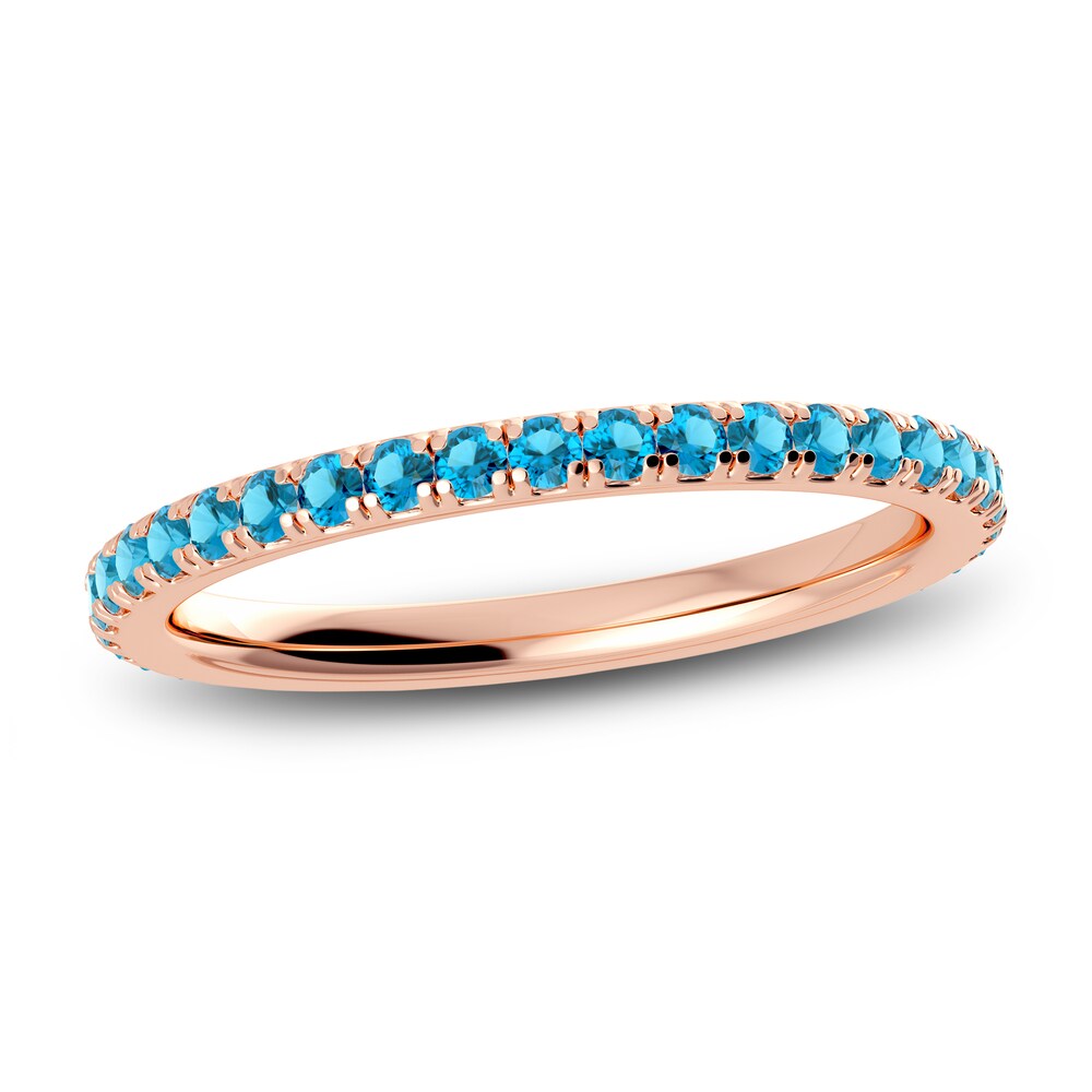 Juliette Maison Natural Blue Zircon Eternity Ring 10K Rose Gold vSZIkL9X Juliette Maison Natural Blue Zircon Eternity Ring 10K Rose Gold vSZIkL9X