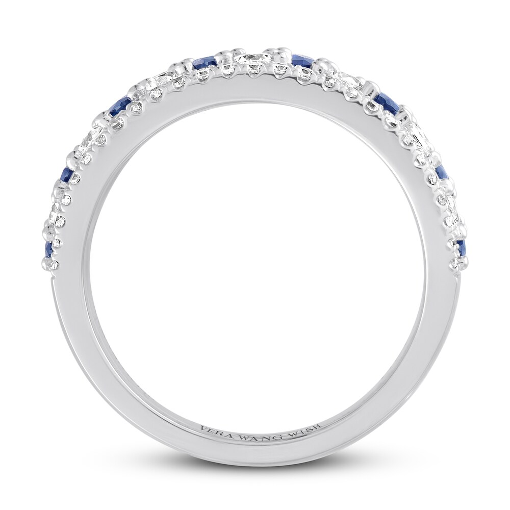 Vera Wang WISH Diamond & Sapphire Band 1 carat tw 14K Gold vg0FaOcY Vera Wang WISH Diamond & Sapphire Band 1 carat tw 14K Gold vg0FaOcY