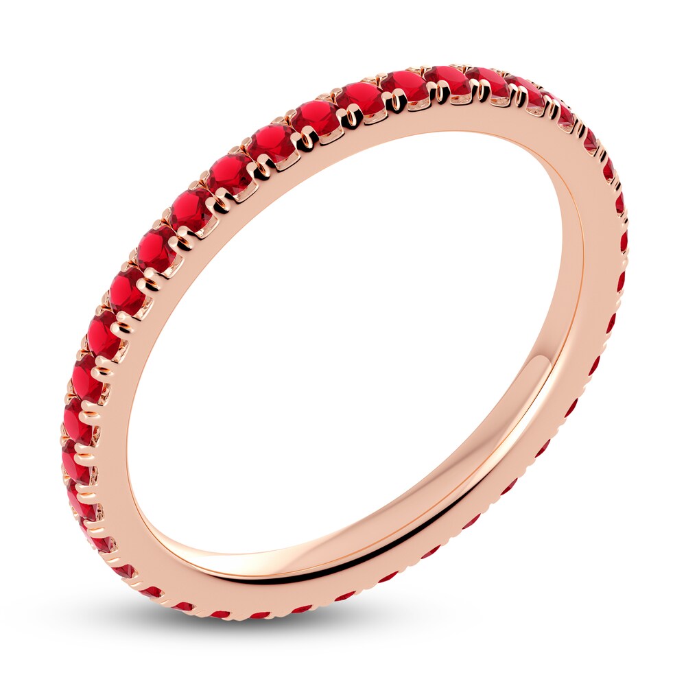 Juliette Maison Natural Ruby Eternity Ring 10K Rose Gold w4sT8Ko7 Juliette Maison Natural Ruby Eternity Ring 10K Rose Gold w4sT8Ko7