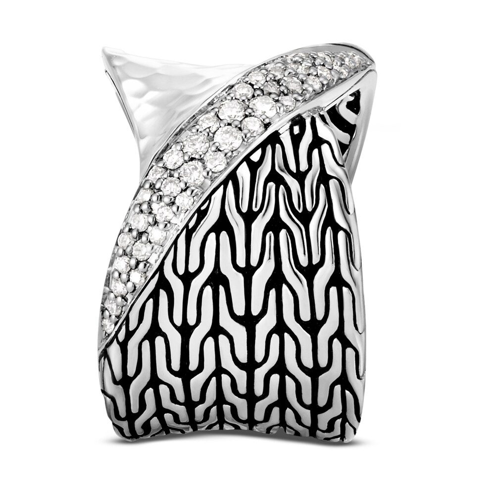 John Hardy Twist Ring 1/3 ct tw Diamonds Sterling Silver w4vSUow1 John Hardy Twist Ring 1/3 ct tw Diamonds Sterling Silver w4vSUow1