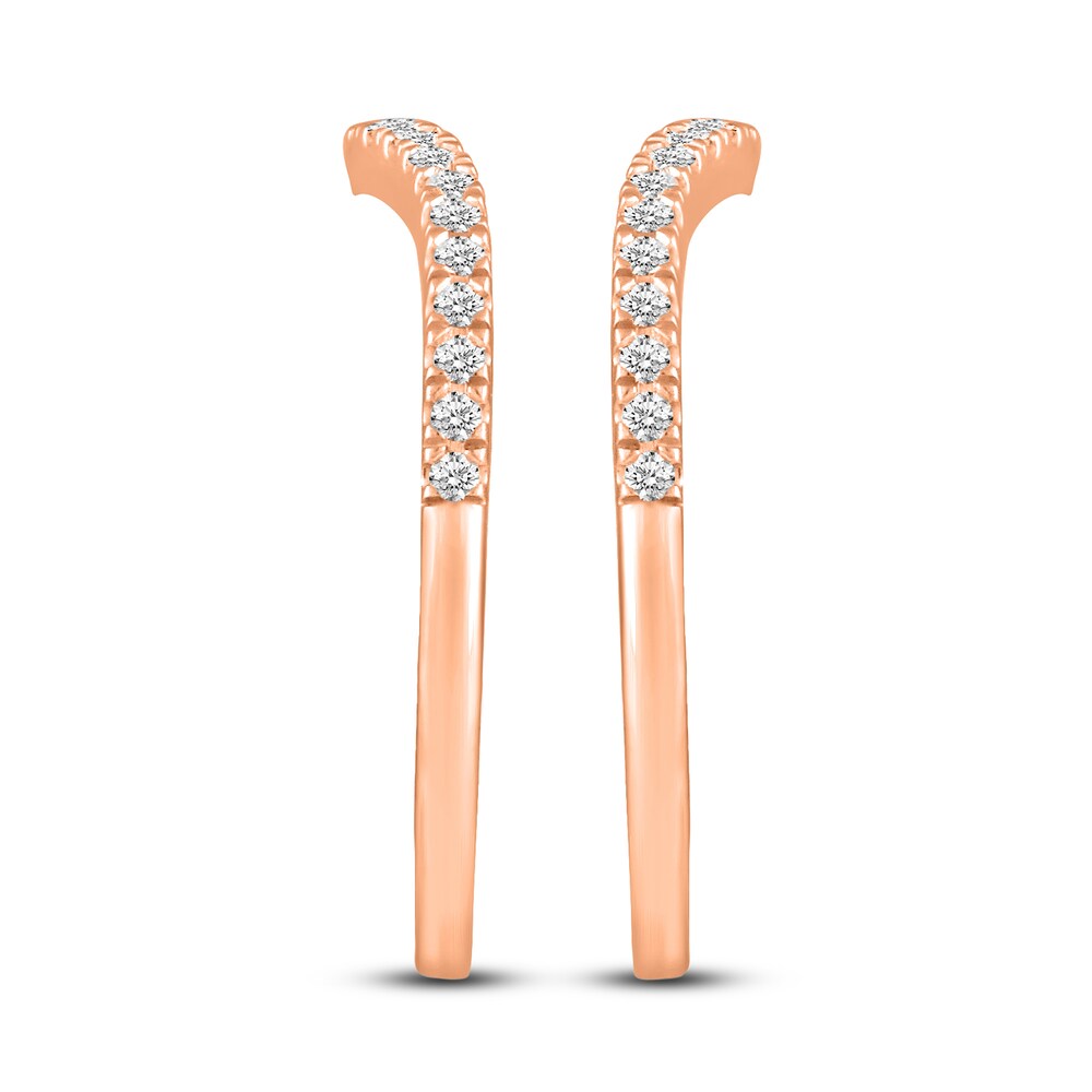 Diamond Double Wedding Band Set 1/4 ct tw 14K Rose Gold w6vimHx7 Diamond Double Wedding Band Set 1/4 ct tw 14K Rose Gold w6vimHx7