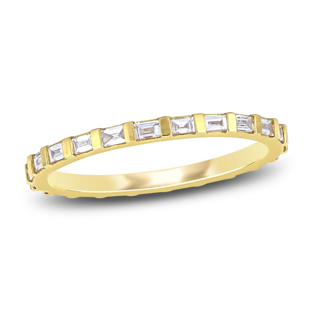 Diamond Eternity Band 3/8 ct tw Baguette 14K Yellow Gold wBFaBeAR Diamond Eternity Band 3/8 ct tw Baguette 14K Yellow Gold wBFaBeAR