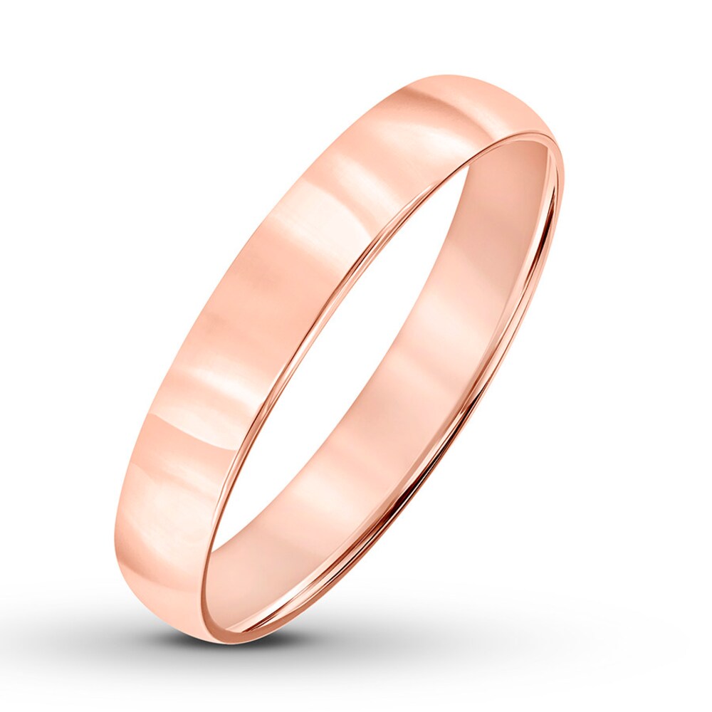 Wedding Band 4mm 14K Rose Gold wCqxi1xn Wedding Band 4mm 14K Rose Gold wCqxi1xn