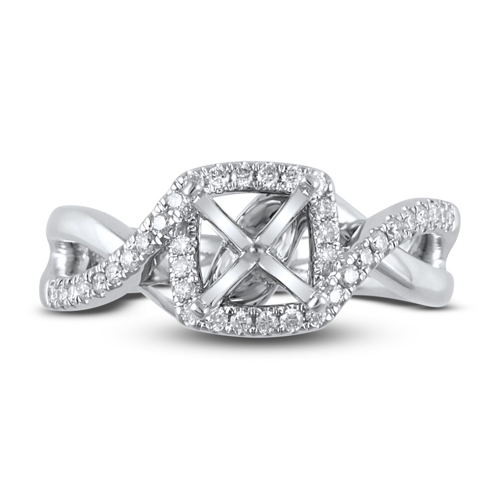 Diamond Ring Setting 1/4 ct tw Round 14K White Gold wETUfXcU Diamond Ring Setting 1/4 ct tw Round 14K White Gold wETUfXcU