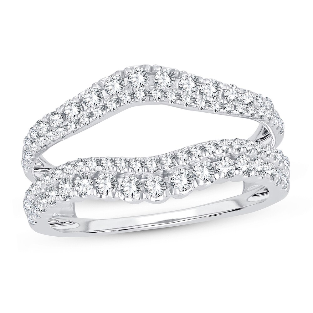 Diamond Enhancer Ring 3/4 ct tw Round 14K White Gold wNytoSCf Diamond Enhancer Ring 3/4 ct tw Round 14K White Gold wNytoSCf