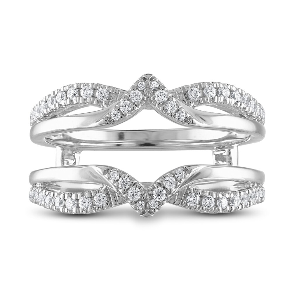 Vera Wang WISH Diamond Enhancer Ring 3/8 ct tw Round 14K White Gold wP2MzCMF Vera Wang WISH Diamond Enhancer Ring 3/8 ct tw Round 14K White Gold wP2MzCMF