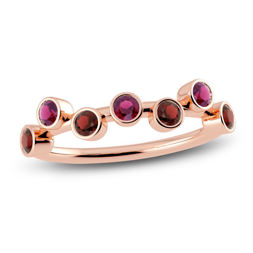 Juliette Maison Natural Rhodolite Garnet & Natural Garnet Ring 10K Rose Gold we5ENb9q Juliette Maison Natural Rhodolite Garnet & Natural Garnet Ring 10K Rose Gold we5ENb9q