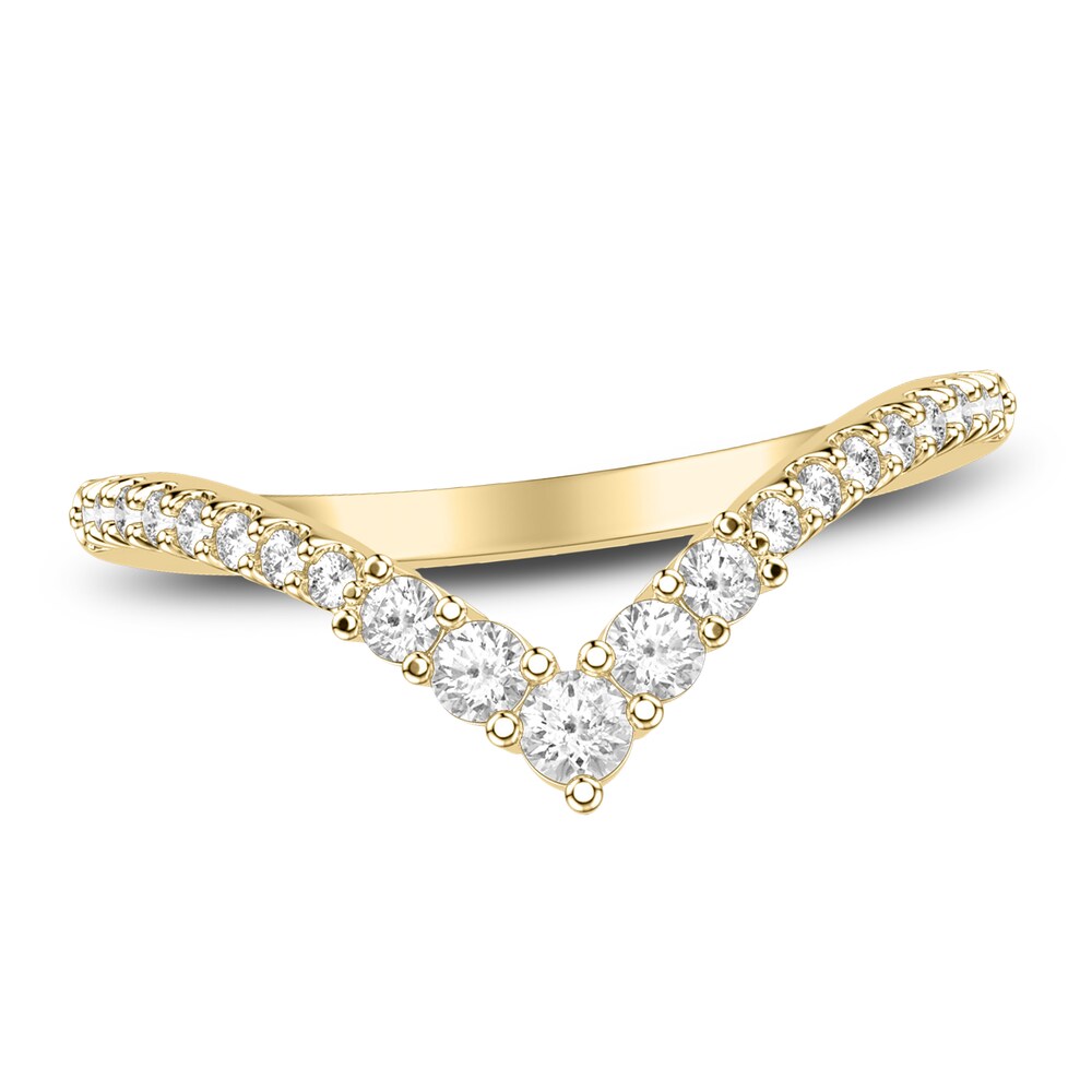 Diamond Chevron Wedding Band 1/3 ct tw Round 14K Yellow Gold wsohYXqx Diamond Chevron Wedding Band 1/3 ct tw Round 14K Yellow Gold wsohYXqx