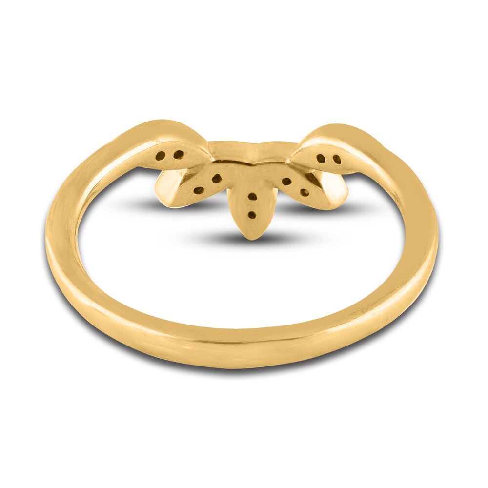 Diamond Wedding Band 1/15 ct tw Round 14K Yellow Gold wzLIAUtV Diamond Wedding Band 1/15 ct tw Round 14K Yellow Gold wzLIAUtV