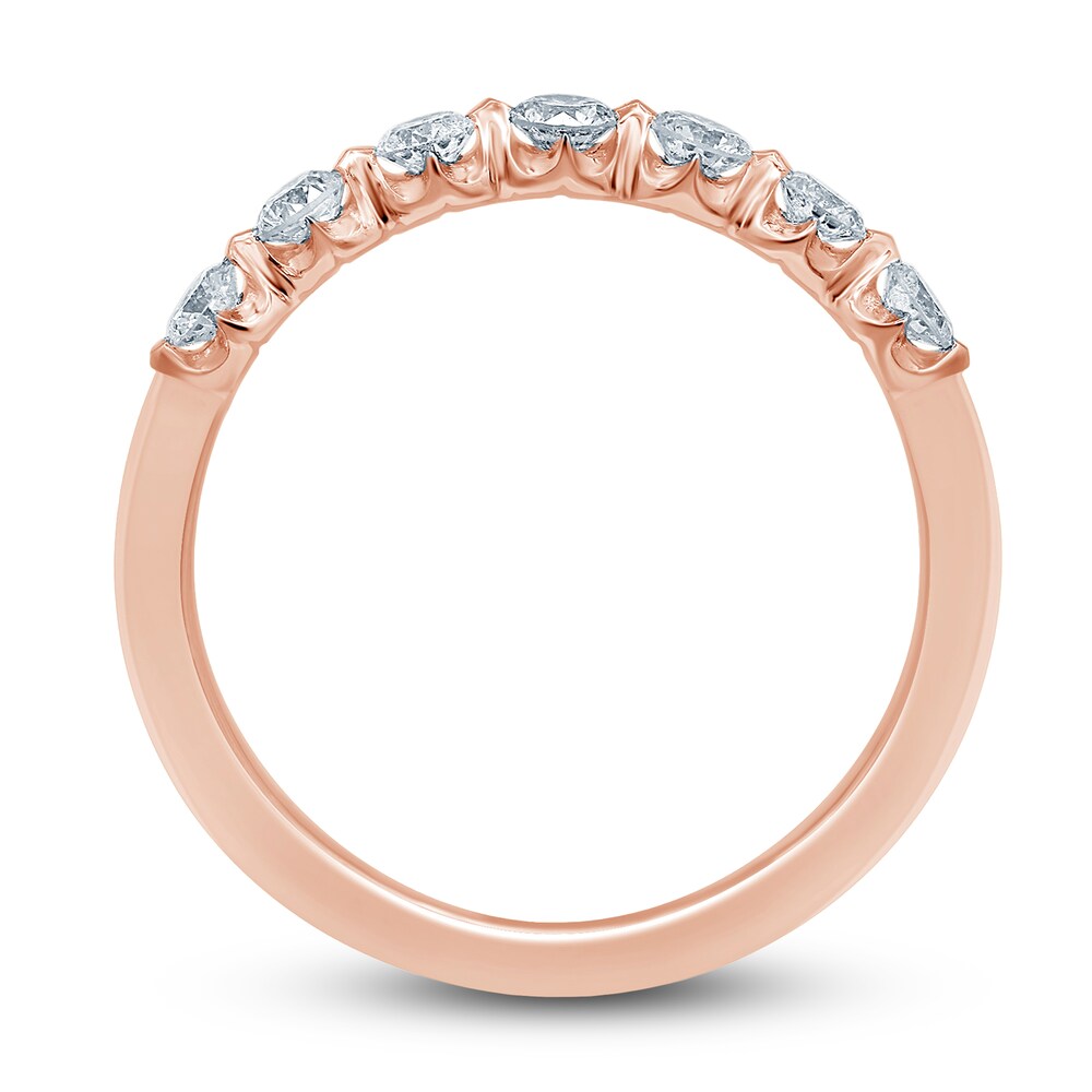 Diamond Anniversary Band 1/2 ct tw Round 14K Rose Gold x2cGpsXC Diamond Anniversary Band 1/2 ct tw Round 14K Rose Gold x2cGpsXC