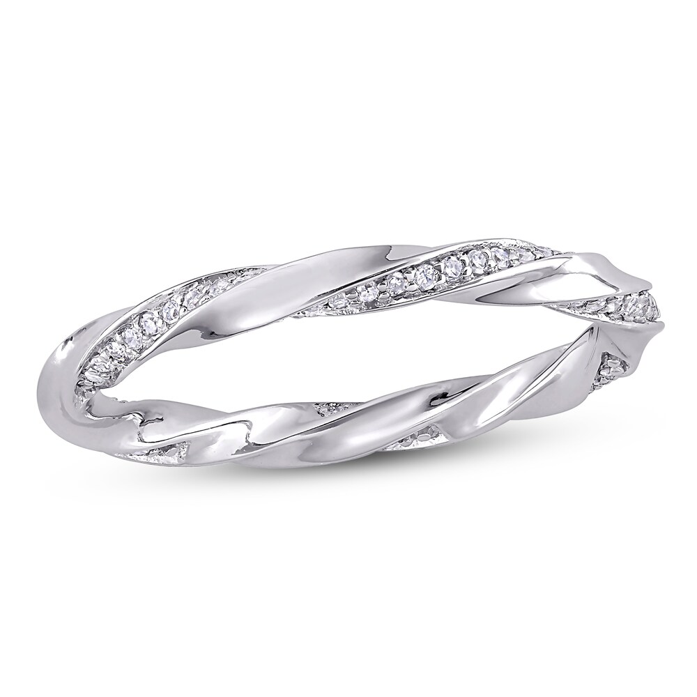 Diamond Ring 1/4 ct tw Round 10K White Gold xAN7jIp5