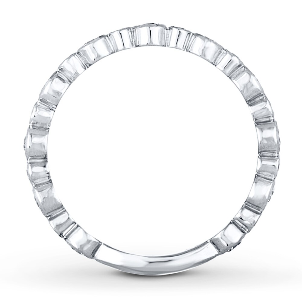 Diamond Anniversary Band 1/2 ct tw Round-cut 14K White Gold xIG5m8RN Diamond Anniversary Band 1/2 ct tw Round-cut 14K White Gold xIG5m8RN