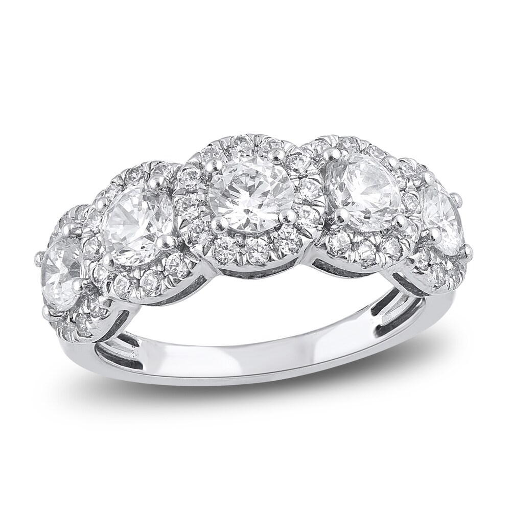 Diamond Anniversary Band 2 ct tw Round 14K White Gold xNgb1sUu Diamond Anniversary Band 2 ct tw Round 14K White Gold xNgb1sUu