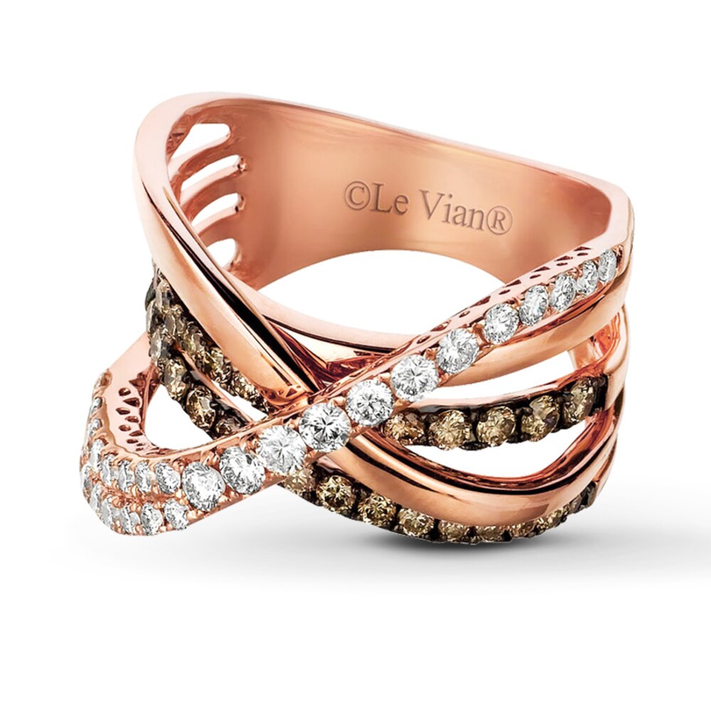 Le Vian Chocolate Diamonds 1-1/3 ct tw Ring 14K Strawberry Gold xaE2WfTZ Le Vian Chocolate Diamonds 1-1/3 ct tw Ring 14K Strawberry Gold xaE2WfTZ