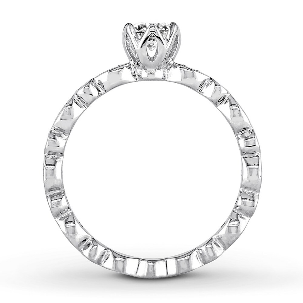 Diamond Ring 1/2 ct tw Round 14K White Gold xqzK71p6 Diamond Ring 1/2 ct tw Round 14K White Gold xqzK71p6