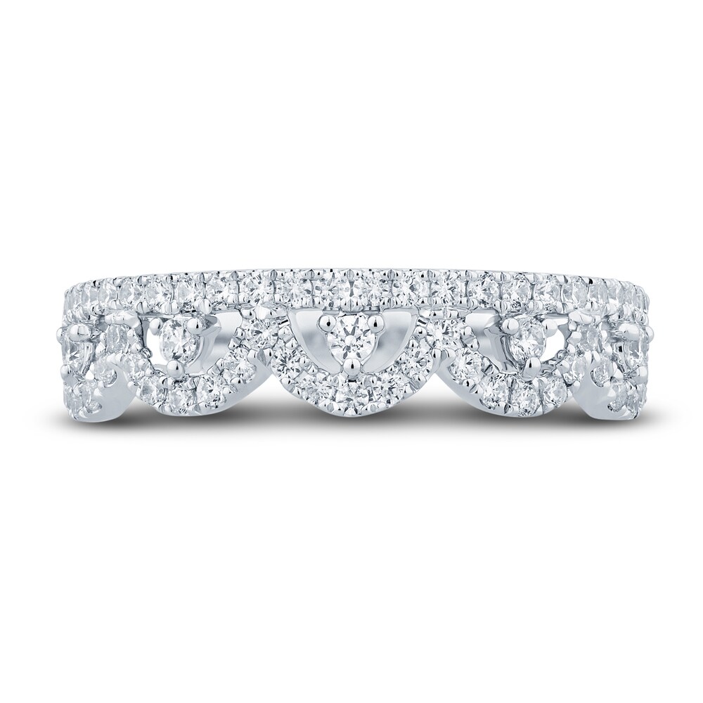 Pnina Tornai Diamond Anniversary Ring 1/2 ct tw Round 14K White Gold y26OpTKY Pnina Tornai Diamond Anniversary Ring 1/2 ct tw Round 14K White Gold y26OpTKY