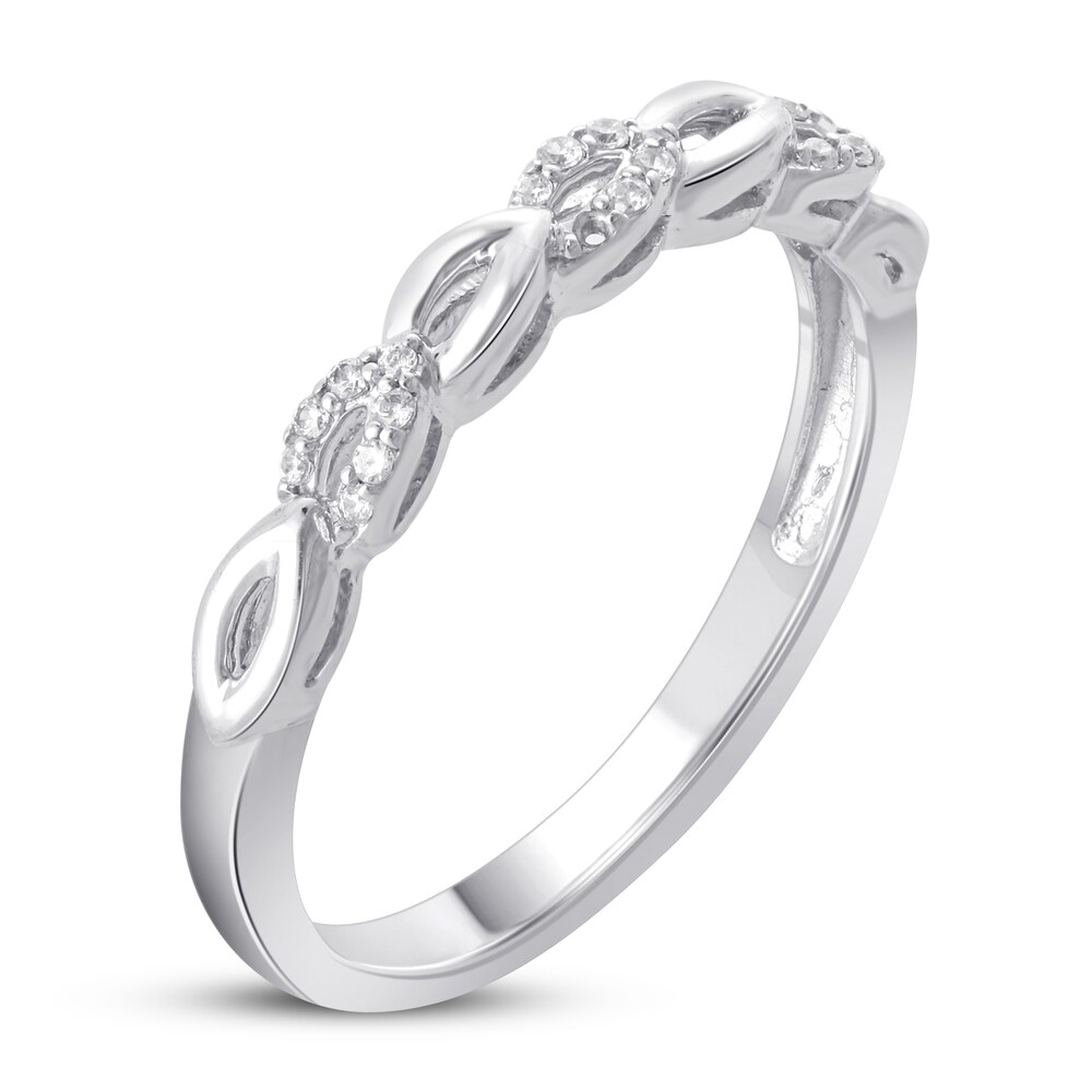 Diamond Ring 1/15 ct tw Round 10K White Gold y5qPJbnp Diamond Ring 1/15 ct tw Round 10K White Gold y5qPJbnp