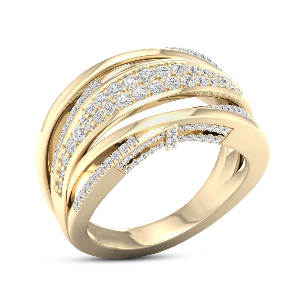 Certified Diamond Ring 5/8 ct tw Round 14K Yellow Gold yJljRzPH Certified Diamond Ring 5/8 ct tw Round 14K Yellow Gold yJljRzPH