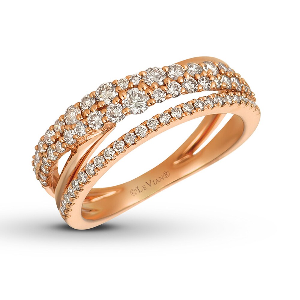 Le Vian Diamond Ring 3/4 ct tw 14K Strawberry Gold yYlgnJEy Le Vian Diamond Ring 3/4 ct tw 14K Strawberry Gold yYlgnJEy