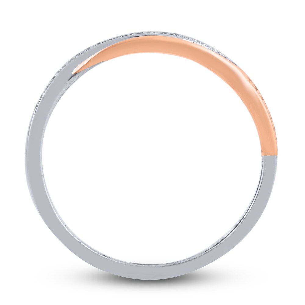 Diamond Anniversary Band 1/6 ct tw Round 14K Tri-Color Gold ycFz0se4 Diamond Anniversary Band 1/6 ct tw Round 14K Tri-Color Gold ycFz0se4