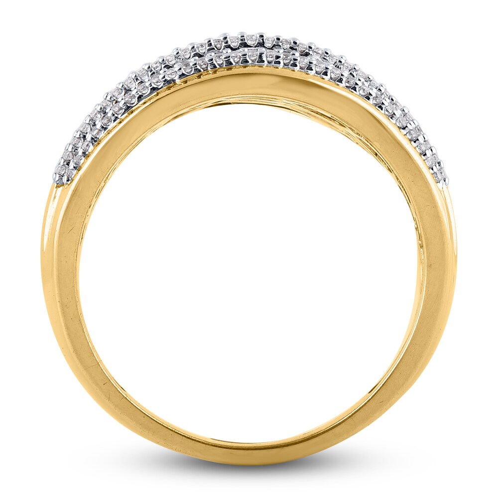 Diamond Anniversary Band 1 ct tw Round 14K Yellow Gold yjWdI4kJ Diamond Anniversary Band 1 ct tw Round 14K Yellow Gold yjWdI4kJ