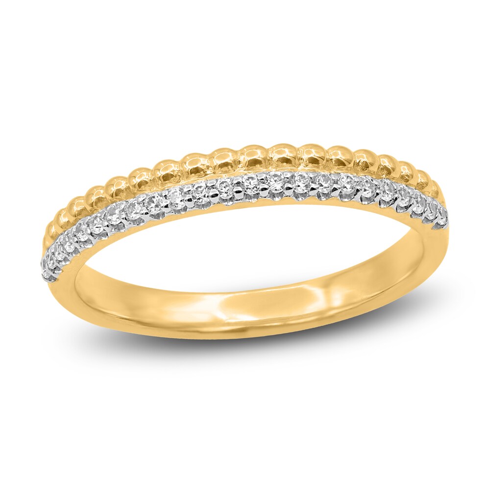 Diamond Stackable Anniversary Band 1/6 ct tw Round 14K Yellow Gold yuFir0EO Diamond Stackable Anniversary Band 1/6 ct tw Round 14K Yellow Gold yuFir0EO
