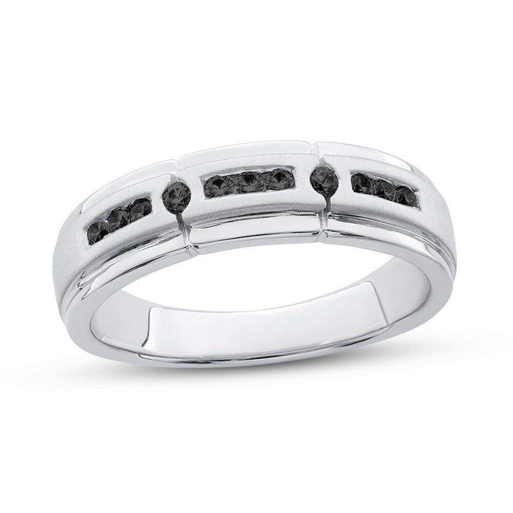 Men's Diamond Ring 1/4 ct tw Round 10K White Gold z1udHFUY Men's Diamond Ring 1/4 ct tw Round 10K White Gold z1udHFUY