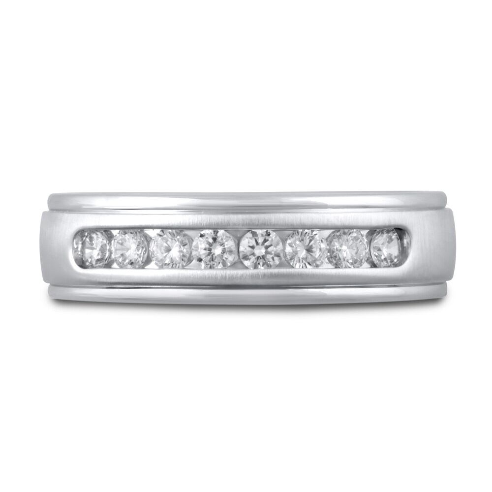 Lab-Created Diamond Ring 1/2 ct tw Round 10K White Gold zFV6PwJ7 Lab-Created Diamond Ring 1/2 ct tw Round 10K White Gold zFV6PwJ7