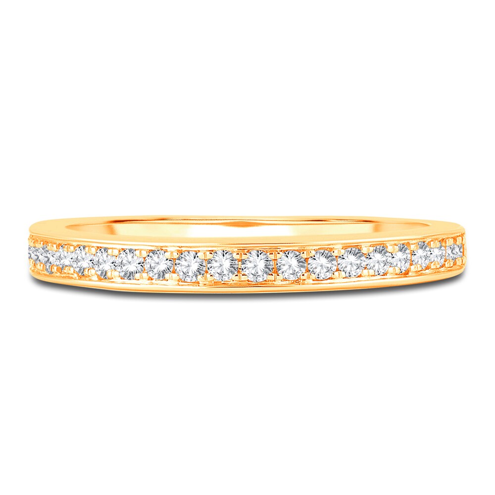 Diamond Wedding Band 1/5 ct tw Round 14K Yellow Gold zGDCLQPq Diamond Wedding Band 1/5 ct tw Round 14K Yellow Gold zGDCLQPq