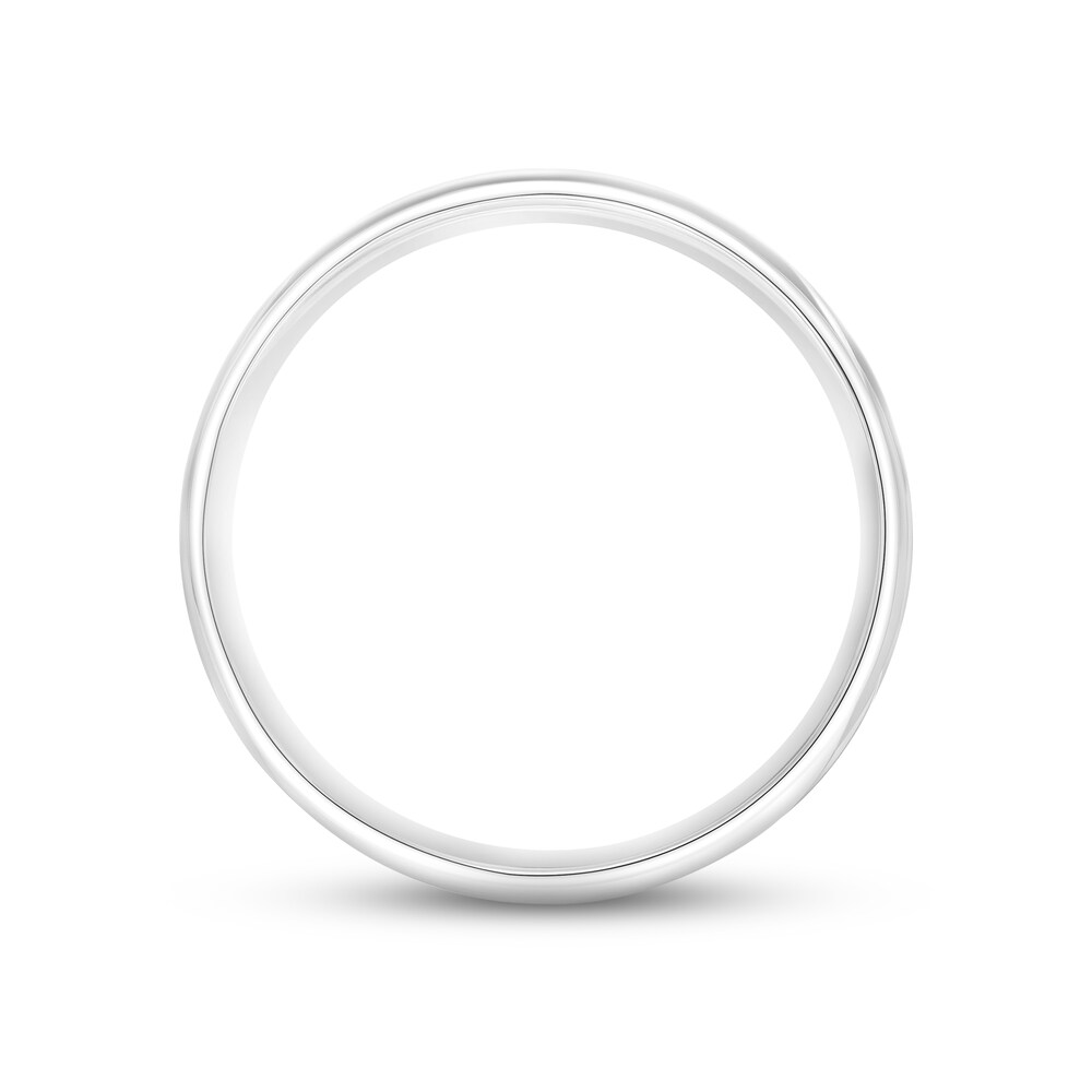 Polished Wedding Band 14K White Gold 5.0mm zNkQCo5U Polished Wedding Band 14K White Gold 5.0mm zNkQCo5U