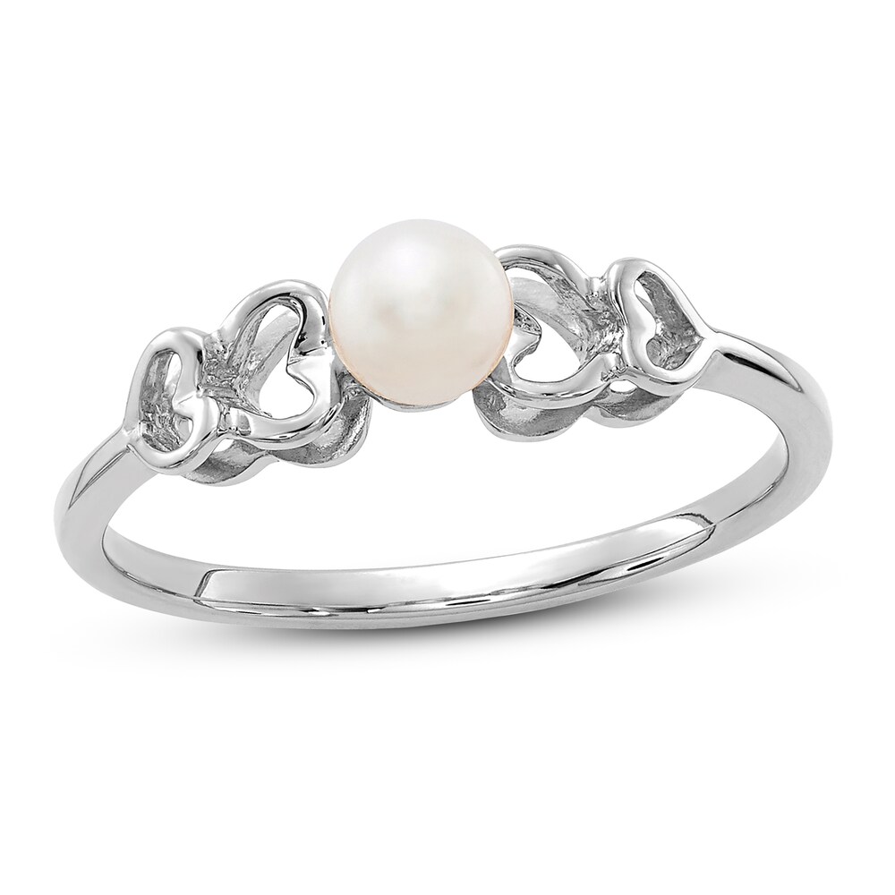 Cultured Freshwater Pearl Ring 14K White Gold zTjua1e6 Cultured Freshwater Pearl Ring 14K White Gold zTjua1e6