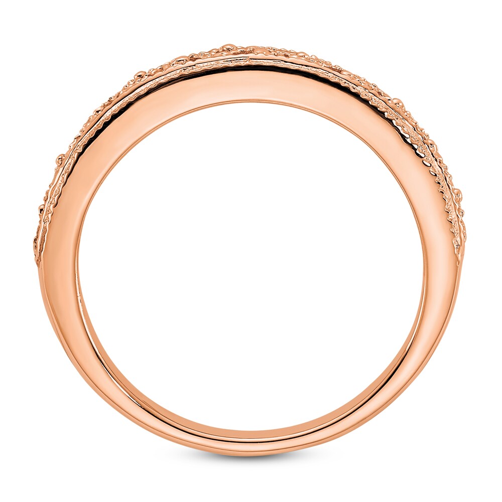 Filigree Band 14K Rose Gold zatDP4A3 Filigree Band 14K Rose Gold zatDP4A3