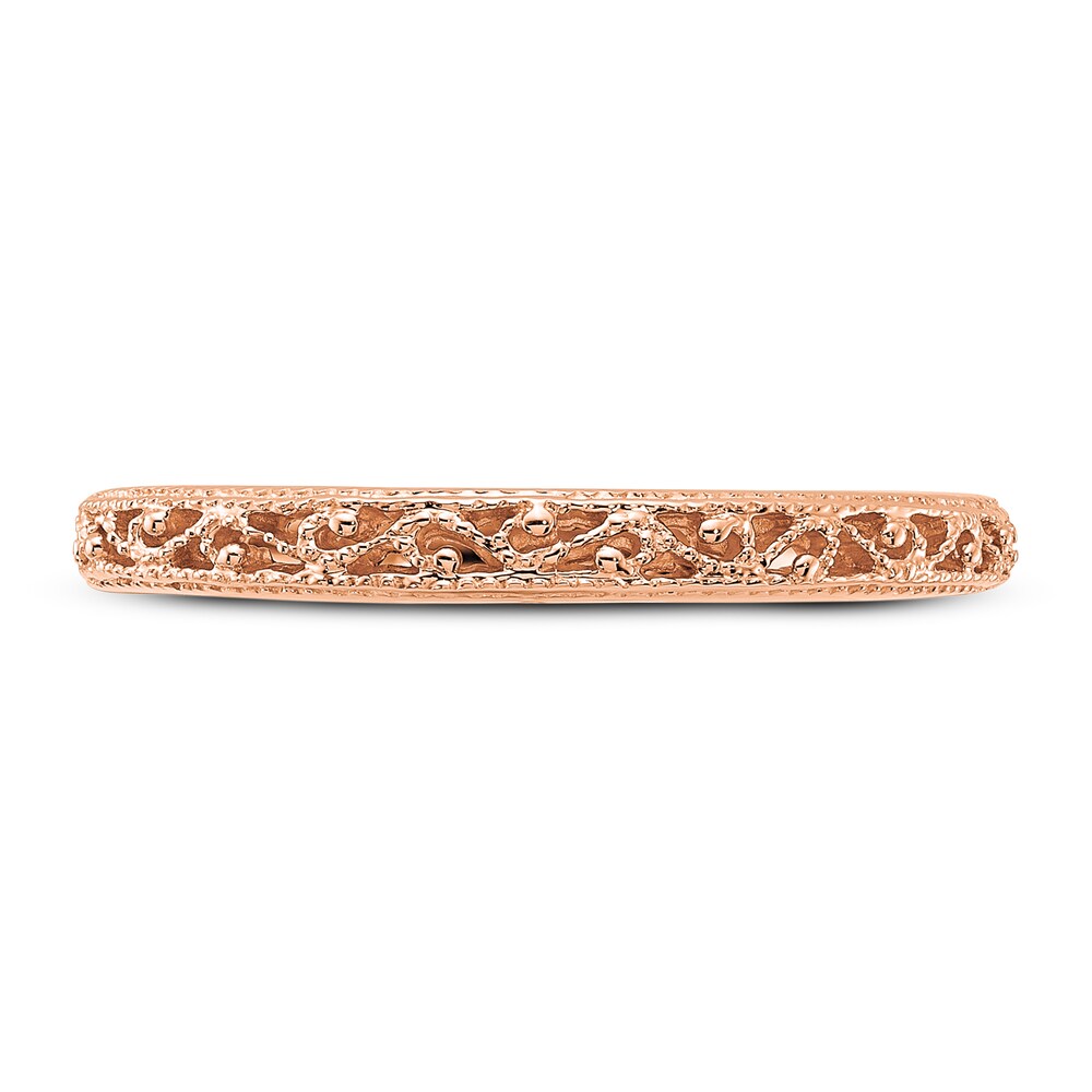 Filigree Band 14K Rose Gold zatDP4A3 Filigree Band 14K Rose Gold zatDP4A3