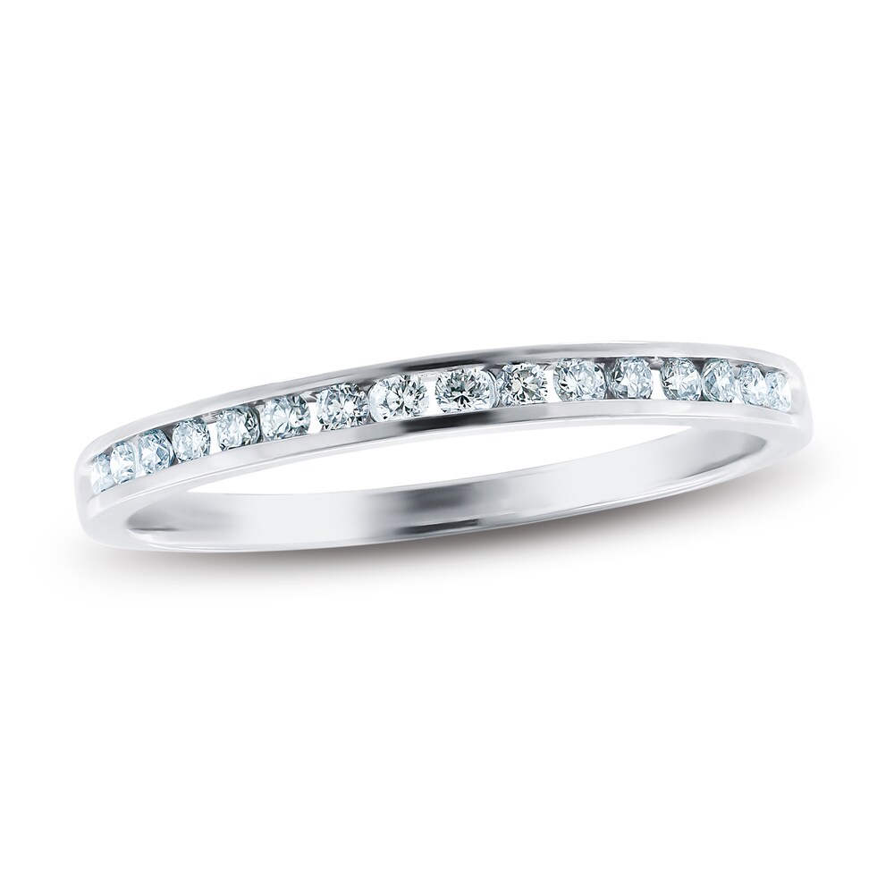 Diamond Anniversary Ring 1/5 ct tw Round 14K White Gold zc0sIqMs Diamond Anniversary Ring 1/5 ct tw Round 14K White Gold zc0sIqMs