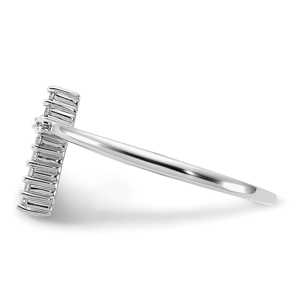 Diamond Cross Ring 1/15 ct tw Round 14K White Gold zcIoWPcJ Diamond Cross Ring 1/15 ct tw Round 14K White Gold zcIoWPcJ