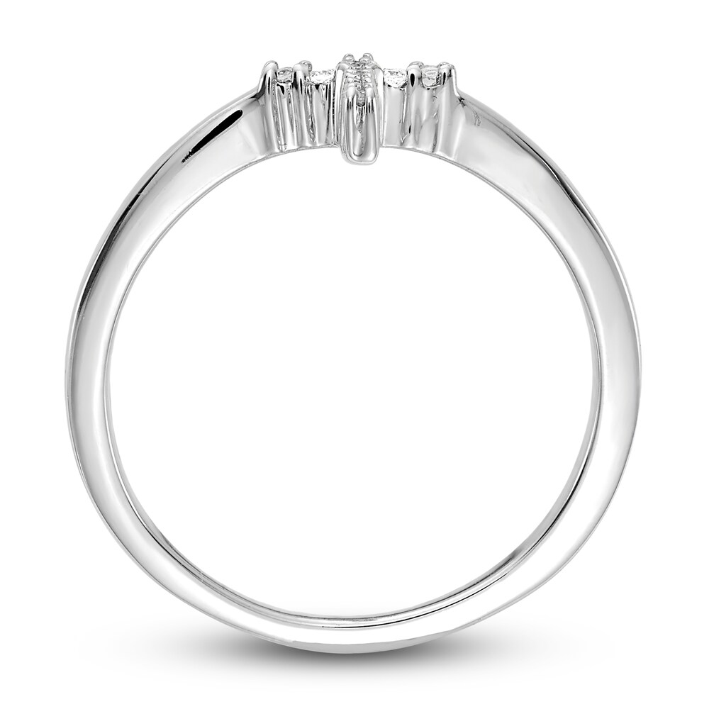 Diamond Cross Ring 1/15 ct tw Round 14K White Gold zcIoWPcJ Diamond Cross Ring 1/15 ct tw Round 14K White Gold zcIoWPcJ