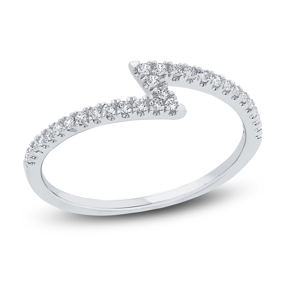 Diamond Ring 1/6 ct tw Round 10K White Gold zihBvXmH