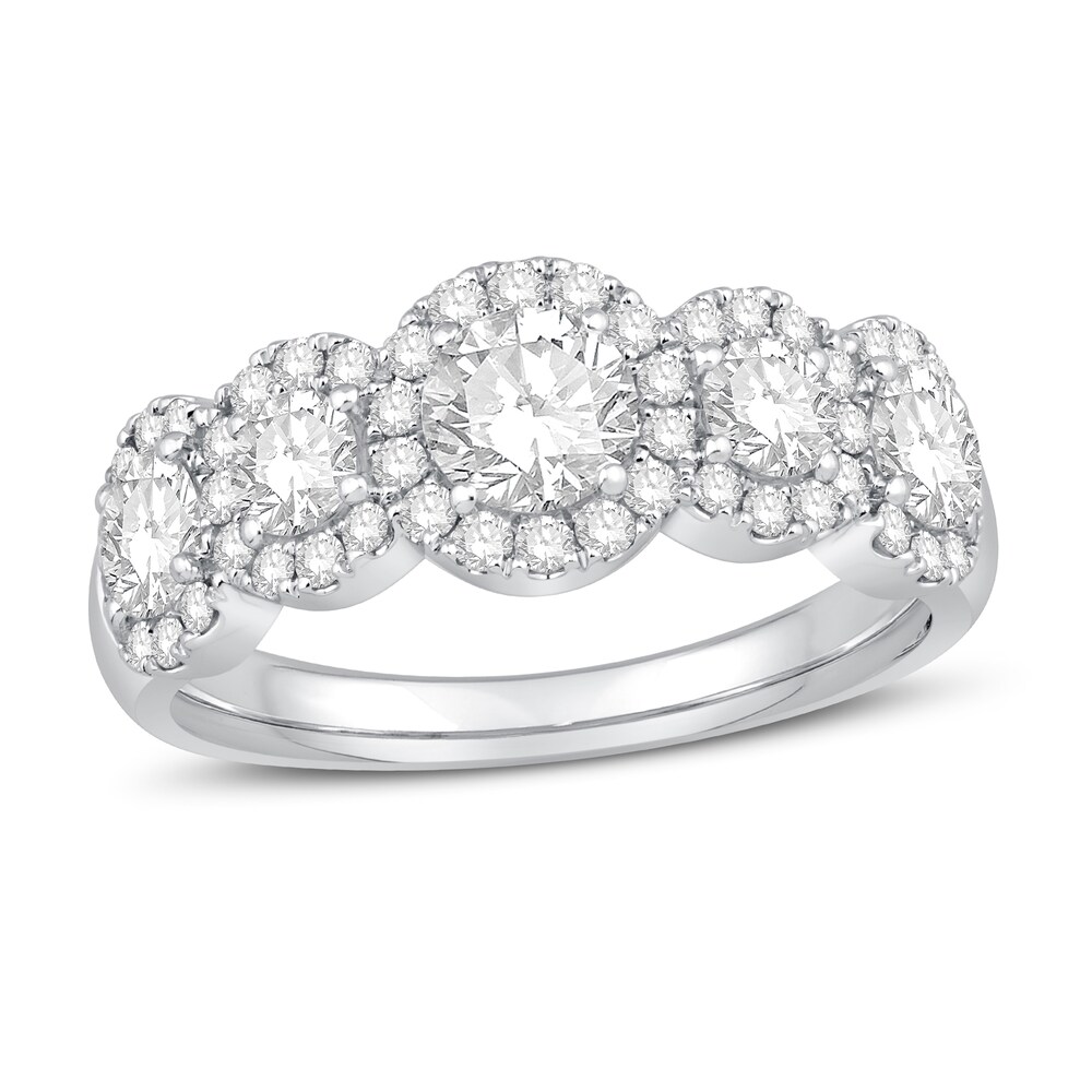 Diamond Ring 1-5/8 ct tw Round 14K White Gold zjJARb0r Diamond Ring 1-5/8 ct tw Round 14K White Gold zjJARb0r
