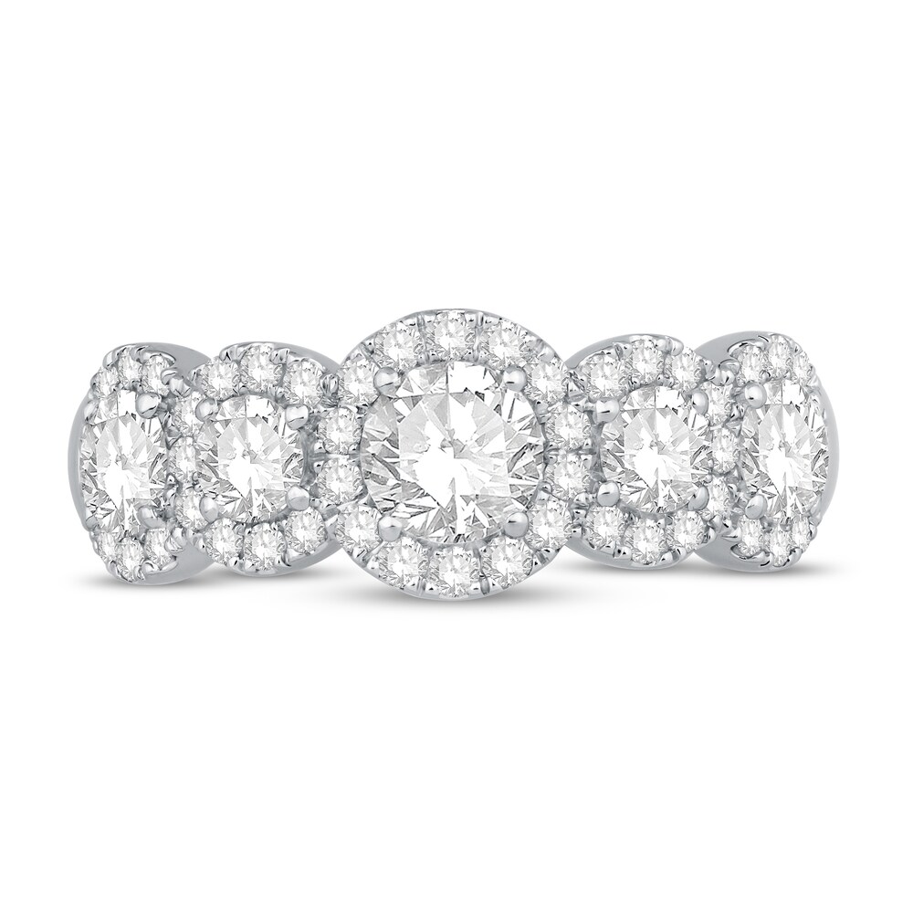 Diamond Ring 1-5/8 ct tw Round 14K White Gold zjJARb0r Diamond Ring 1-5/8 ct tw Round 14K White Gold zjJARb0r