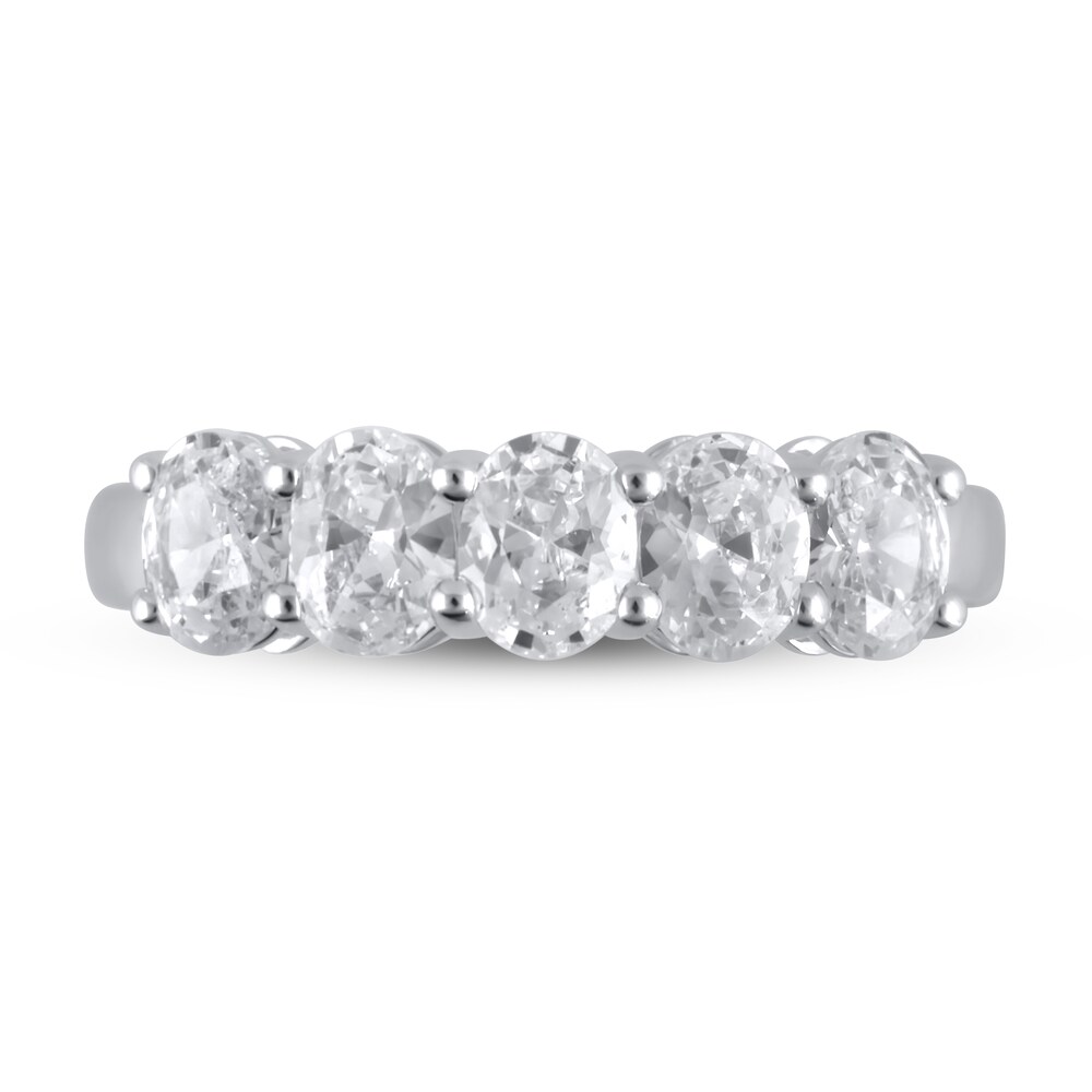 Lab-Created Diamond Wedding Band 1-1/2 ct tw Oval 14K White Gold zjXdDTbH Lab-Created Diamond Wedding Band 1-1/2 ct tw Oval 14K White Gold zjXdDTbH