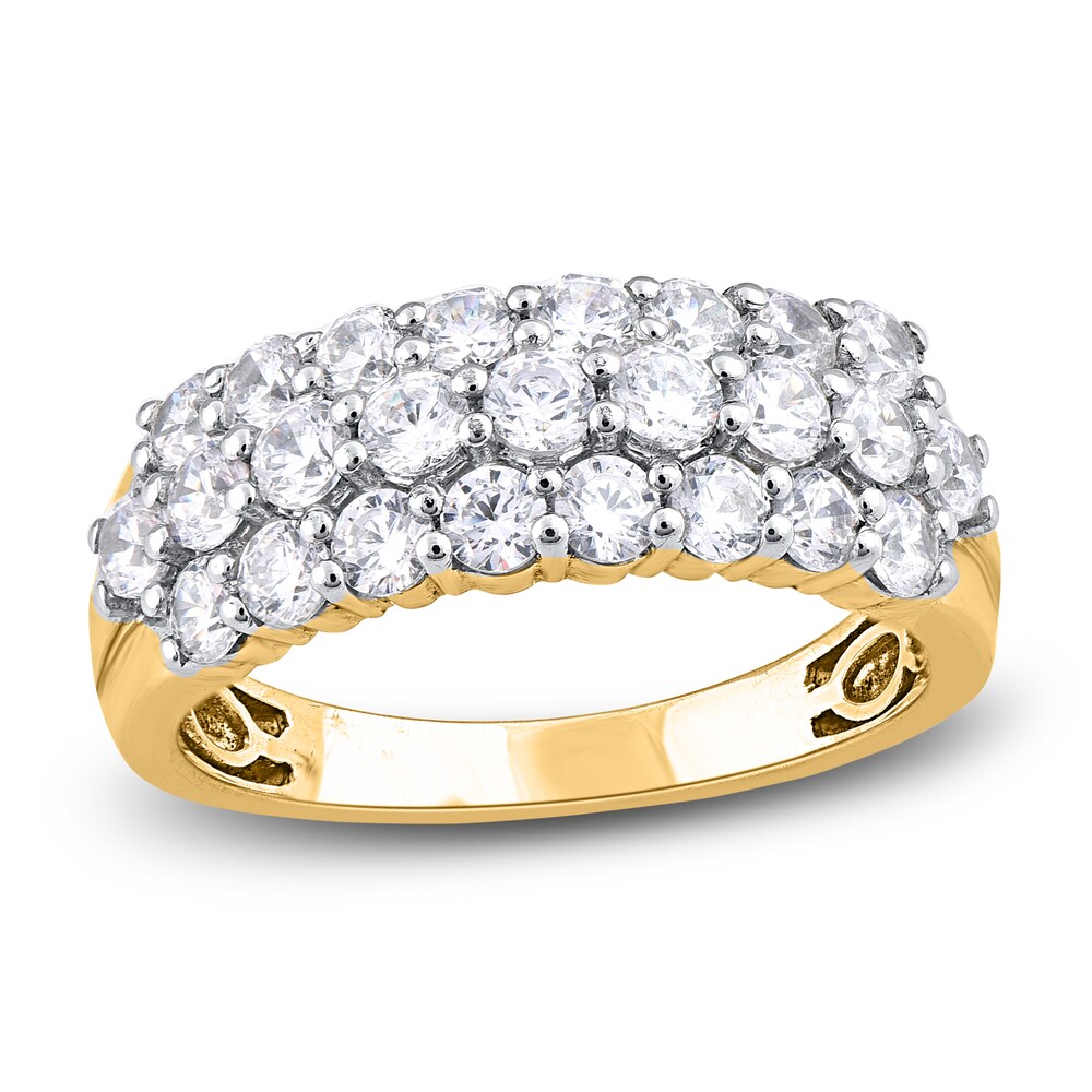 Diamond Anniversary Band 2 ct tw Round 14K Yellow Gold zmXmSqvS Diamond Anniversary Band 2 ct tw Round 14K Yellow Gold zmXmSqvS