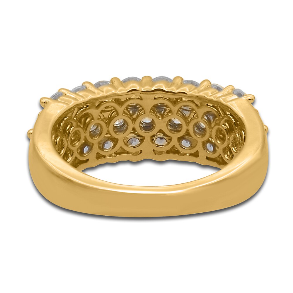 Diamond Anniversary Band 2 ct tw Round 14K Yellow Gold zmXmSqvS Diamond Anniversary Band 2 ct tw Round 14K Yellow Gold zmXmSqvS