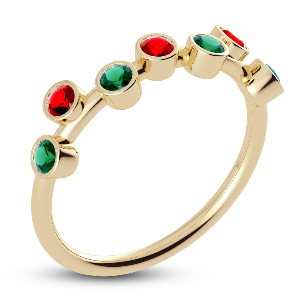 Juliette Maison Natural Ruby & Natural Emerald Ring 10K Yellow Gold zp2FbNQ7 Juliette Maison Natural Ruby & Natural Emerald Ring 10K Yellow Gold zp2FbNQ7