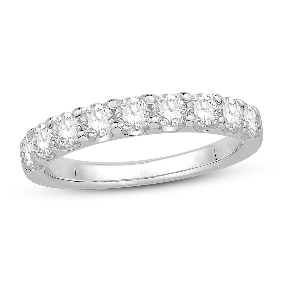 Diamond Anniversary Ring 1 ct tw Round Platinum zqbCmIMS Diamond Anniversary Ring 1 ct tw Round Platinum zqbCmIMS